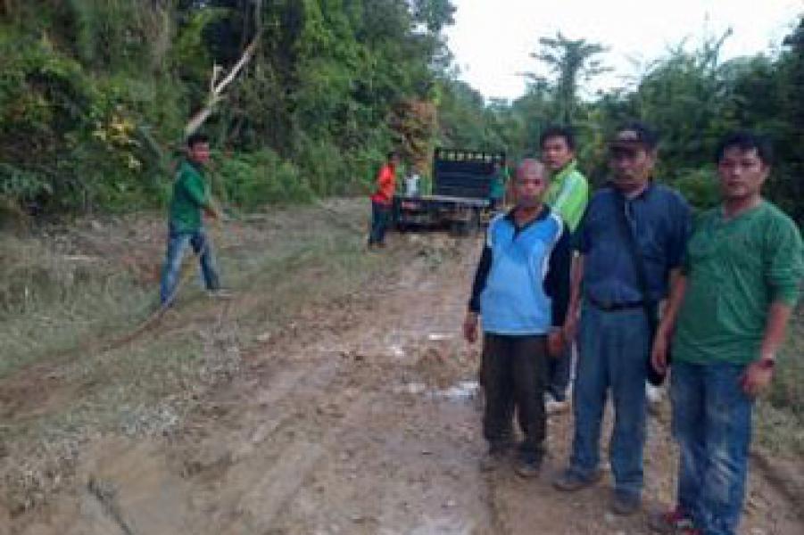 200 Tual Kayu Illog Temuan Tak Bisa Diangkut