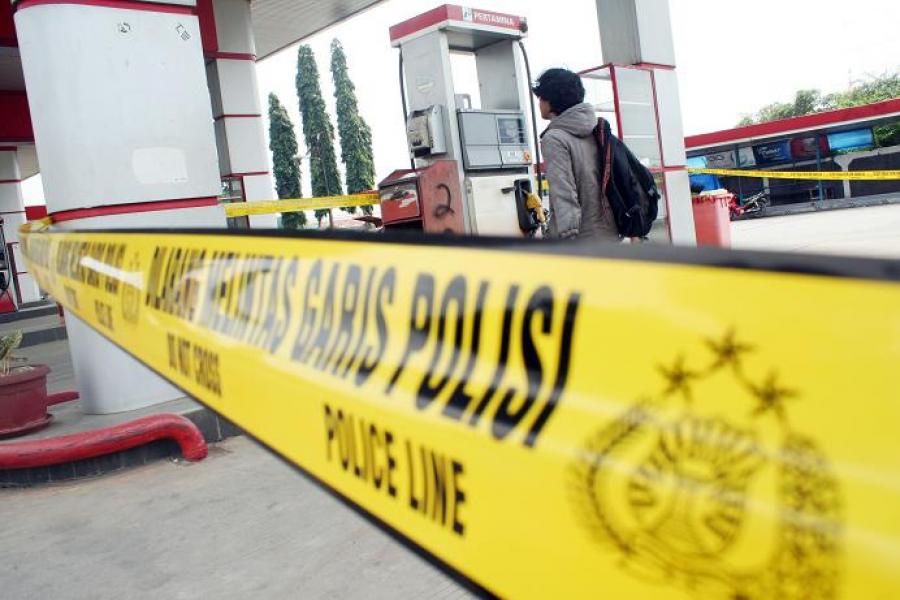 Dit Reskrimsus Polda Riau Segel SPBU dan Amankan Truck Tangki