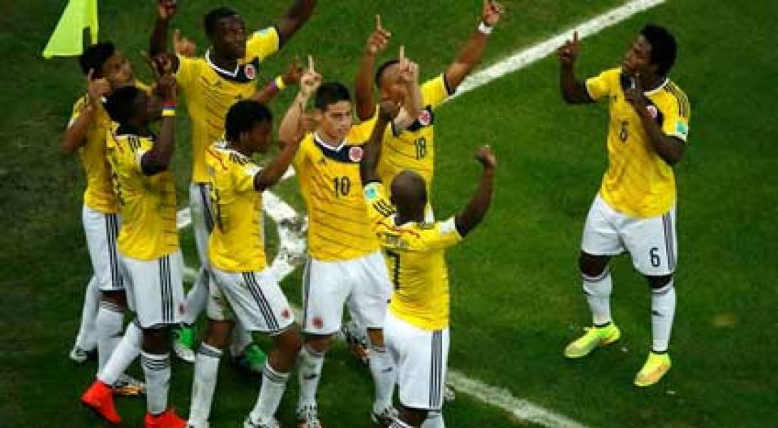 Dwigol Rodriguez Bawa Kolombia Jumpa Brazil