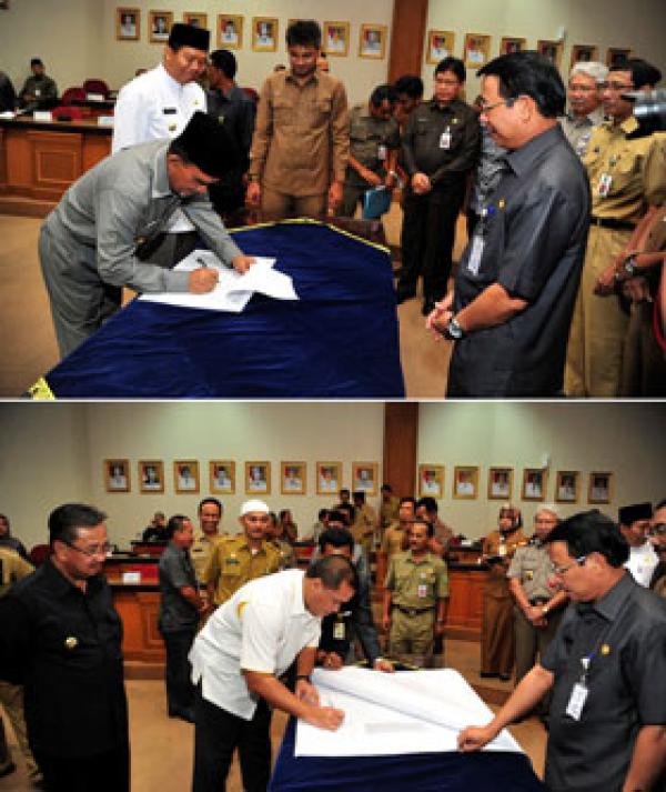 Empat Bupati dan Walikota Sepakati Tata Batas