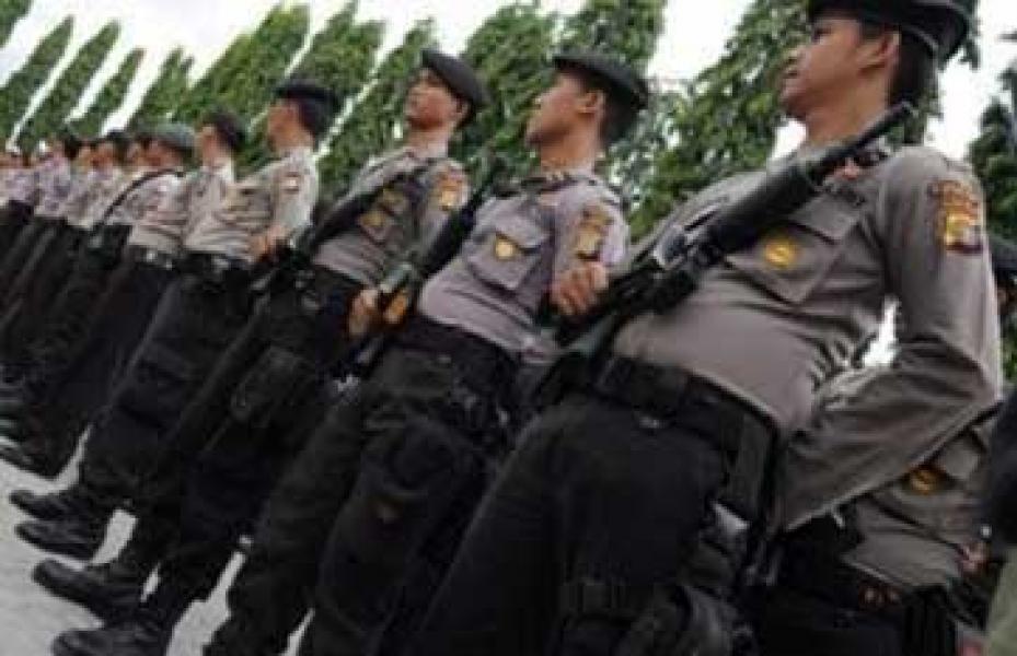 Hadapi Pilpres, Polres Siak Gelar Apel Pasukan Mantap Brata