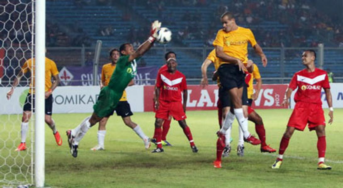 Hujan Gol Warnai Laga Football Legends