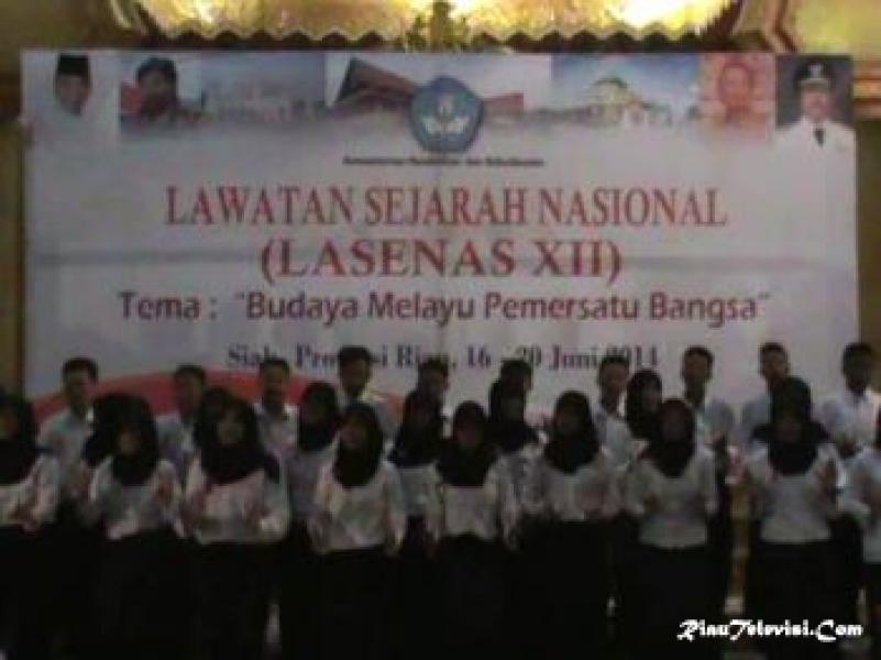 LASENAS XII, Bupati Siak Promosikan Objek Wisata dan Budaya Siak