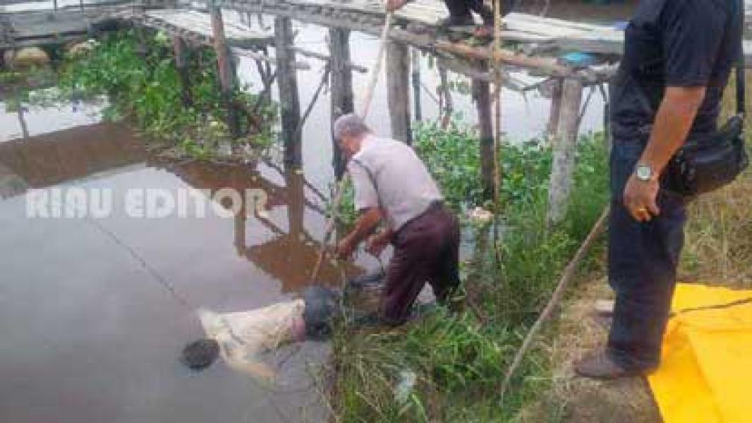 Mayat Mr X Ditemukan Mengapung di Sungai Siak