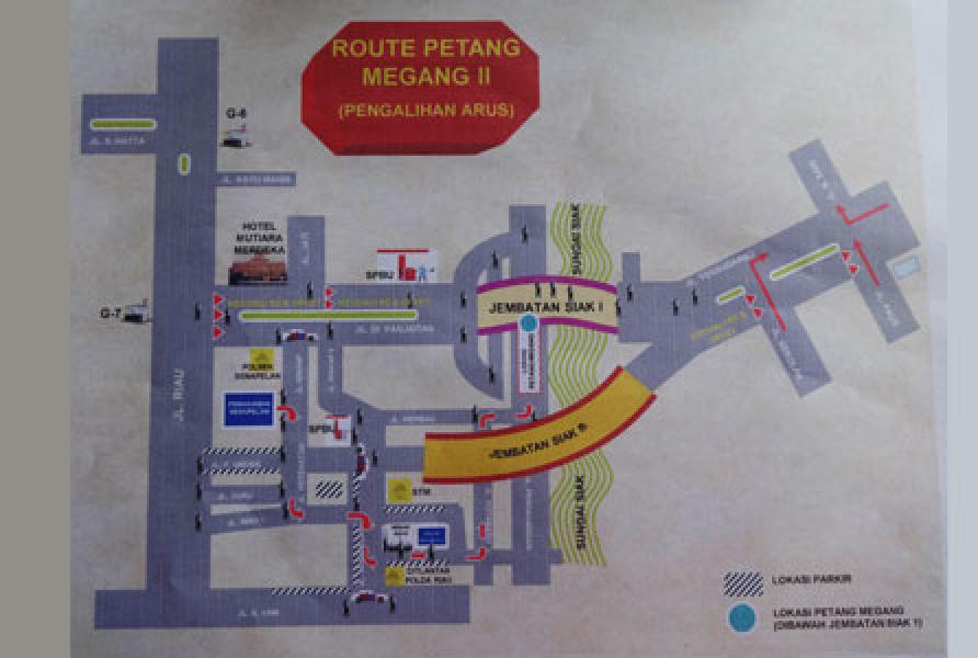 Menyambut Acara Petang Megang, Car Free Day Ditiadakan