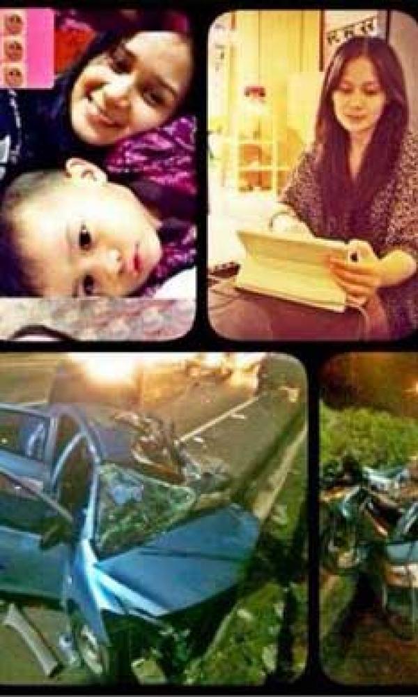 None Jakarta 2004 Meninggal Akibat Kecelakaan bersama Suami