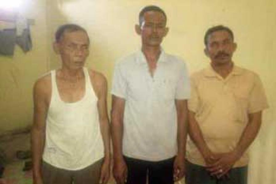 Polsek Tapung Hulu Tangkap 3 Pejudi