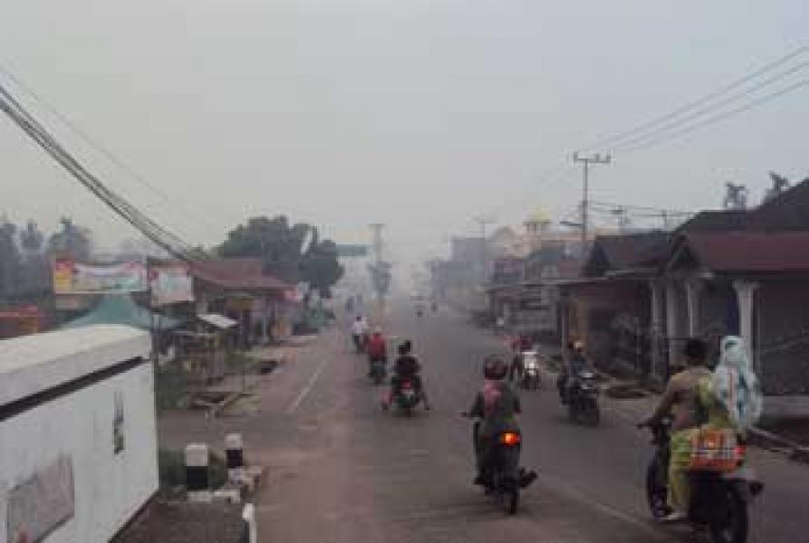 Rohil Kembali Diselimuti Kabut Asap