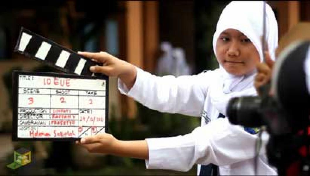 SMPN 2 Bunut Rilis Film 