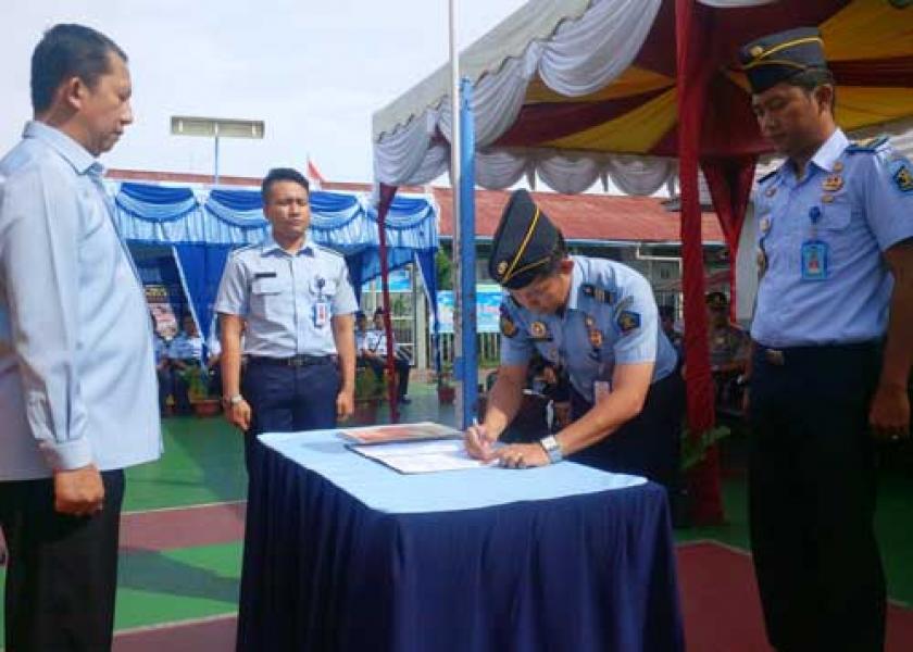 Suparman Gantikan Lukman Sebagai Kepala Rutan Bagan Siapiapi