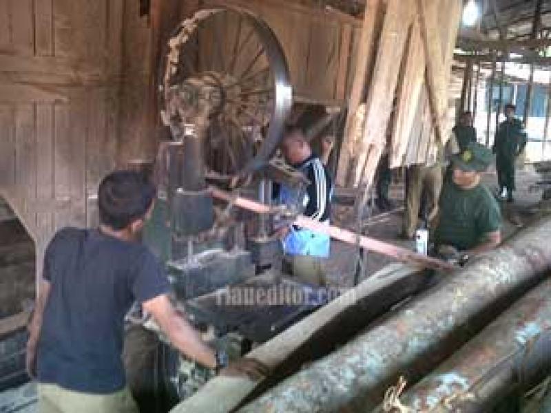 Tim Illog Kampar Tertibkan Sawmill Illegal