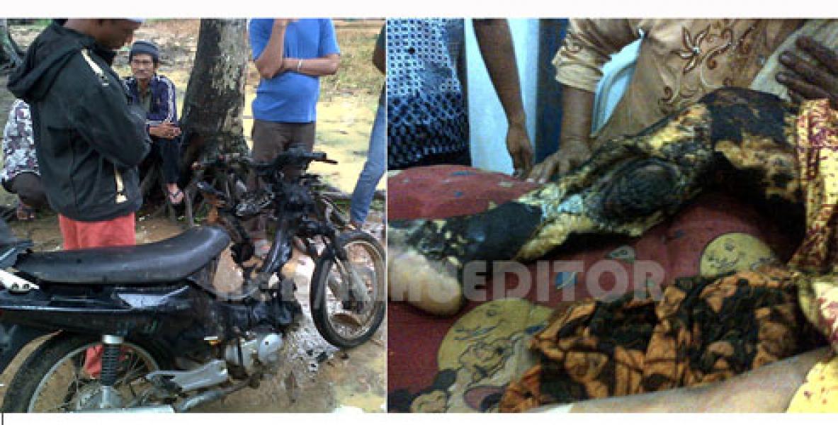 Usai Antar Anak ke Sekolah, Warga Rohil Tewas Disambar Petir