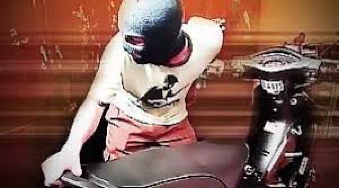 Usai Makan, Sepeda Motor Raib