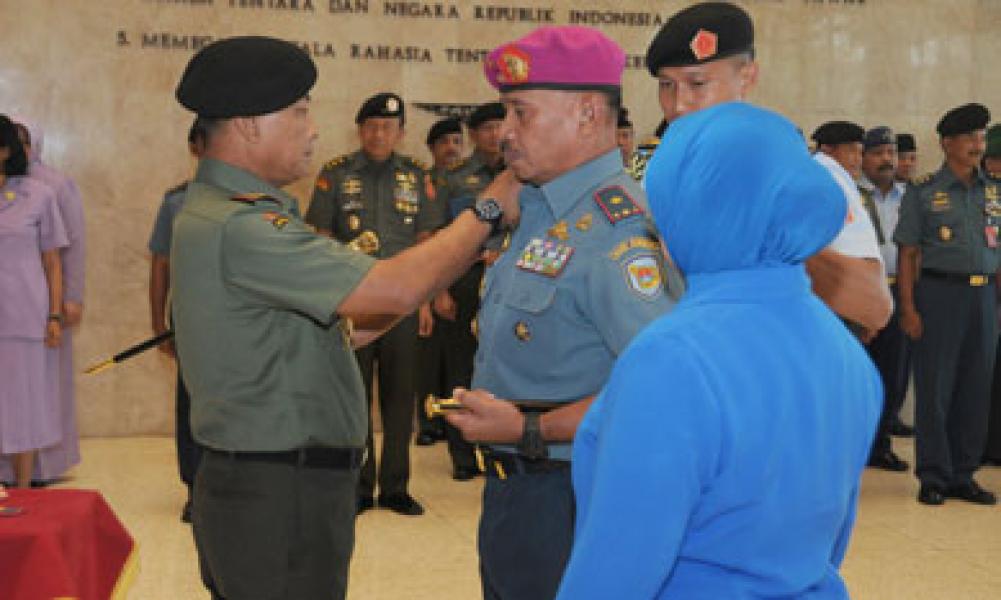 31 Perwira Tinggi TNI Naik Pangkat