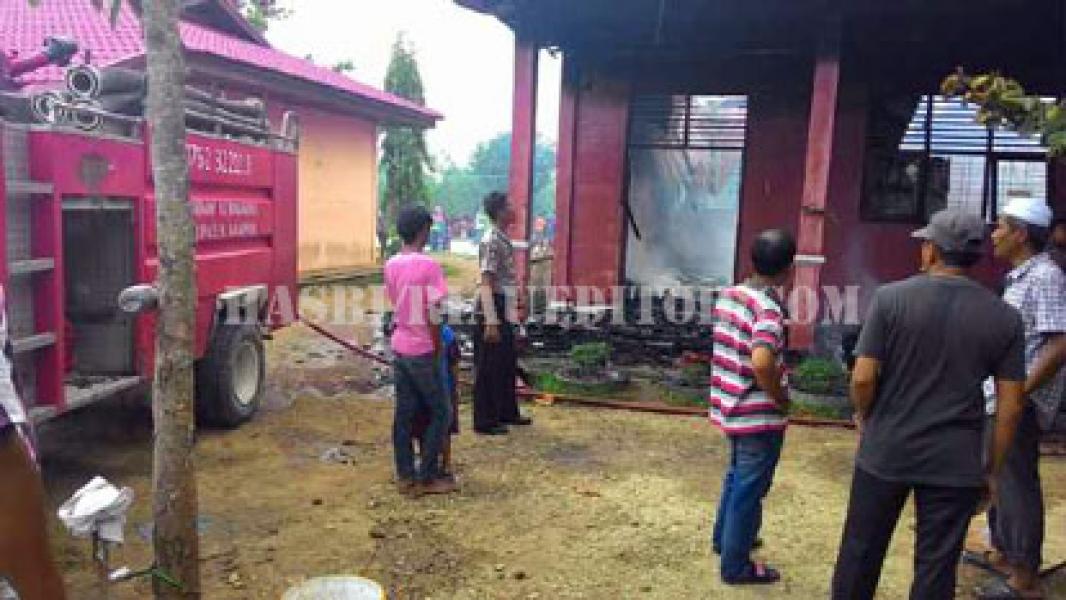 Api Hanguskan Dua Kelas dan Gudang Pesantren PPMTI