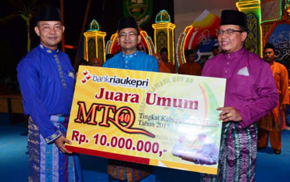 Bantan Pertahankan Gelar Juara Umum