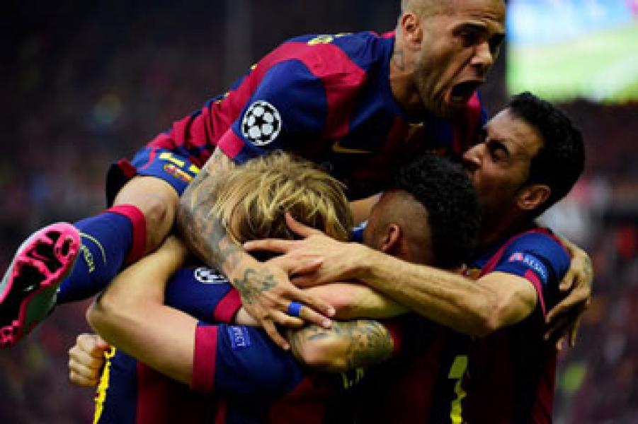 Bekuk Juve, Barca Rebut Trofi Kelima Liga Champions