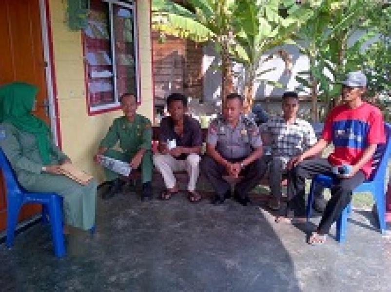 Bhabinkamtibmas Himbau Warga Waspada Tinggalkan Rumah