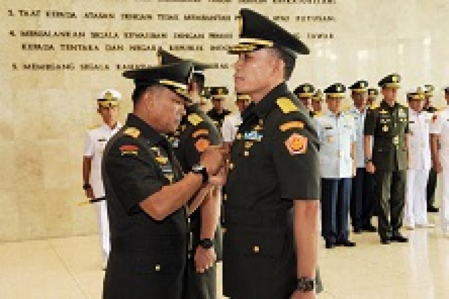 Brigjen TNI Markoni SH Jabat Kababinkum TNI
