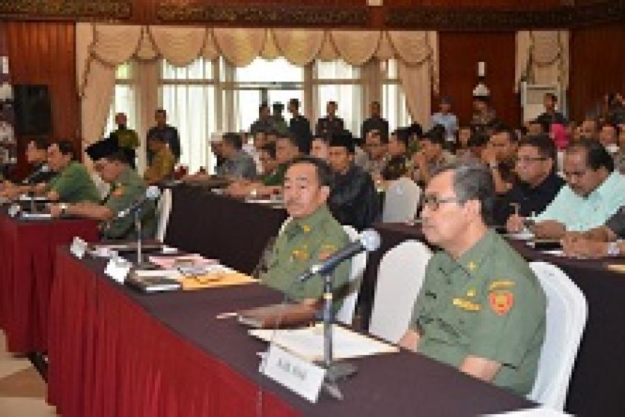 Bupati Bengkalis Ikuti Rapat Persiapan Ops Siak 2015 Jelang Lebaran