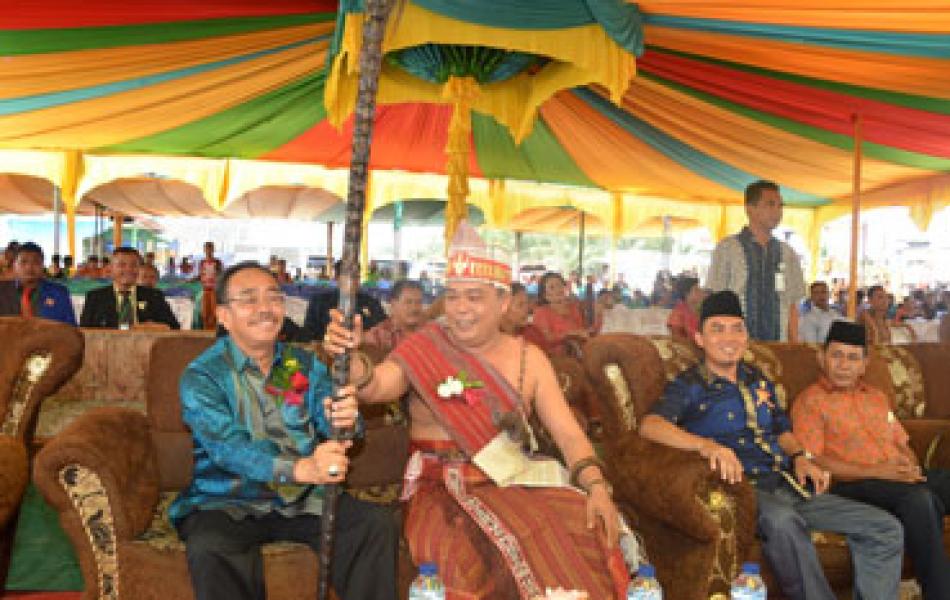 Bupati Herliyan Saleh Hadiri Pelantikan Ketua IKBR Kecamatan Pinggir