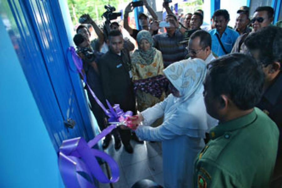 Bupati Resmikan SPAM Kecamatan Rangsang