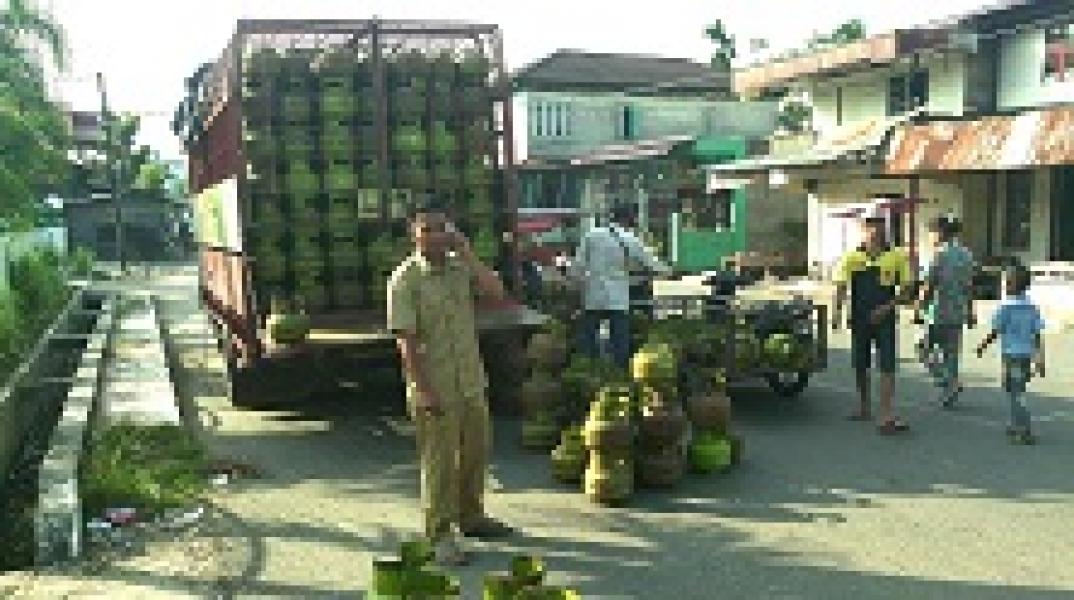 Disperindag Gelar OP Gas 3 kg Dengan Harga Standart
