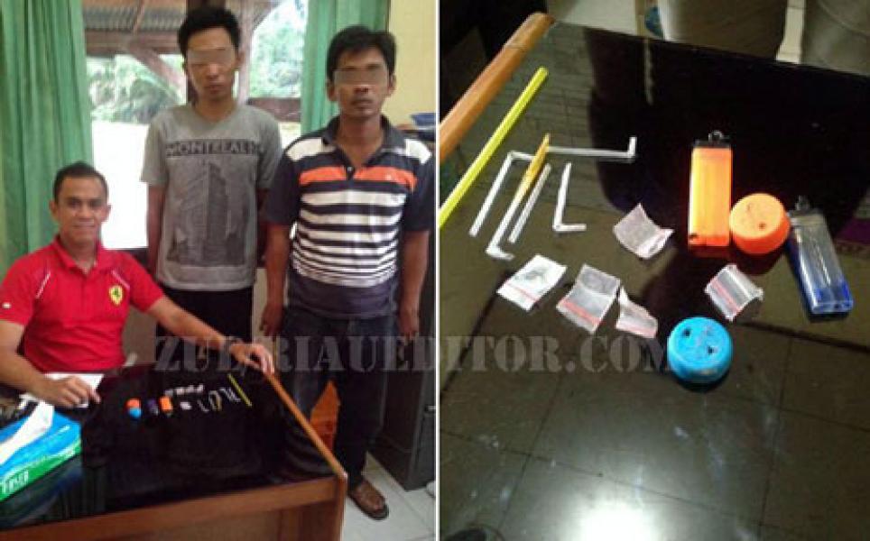 Dua Pelaku Narkoba Diringkus Polsek Ukui