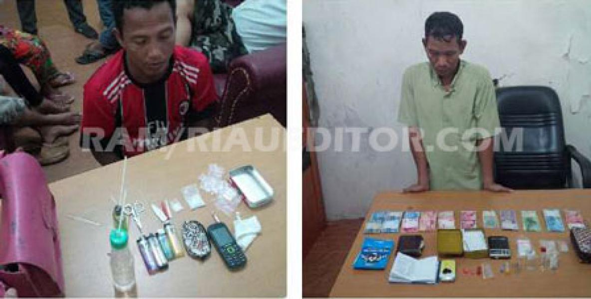 Dua Pengedar Sabu Diamankan Polsek Bangko