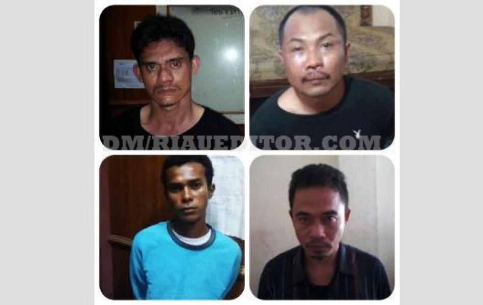 Empat Tahanan Polres Bengkalis Kabur