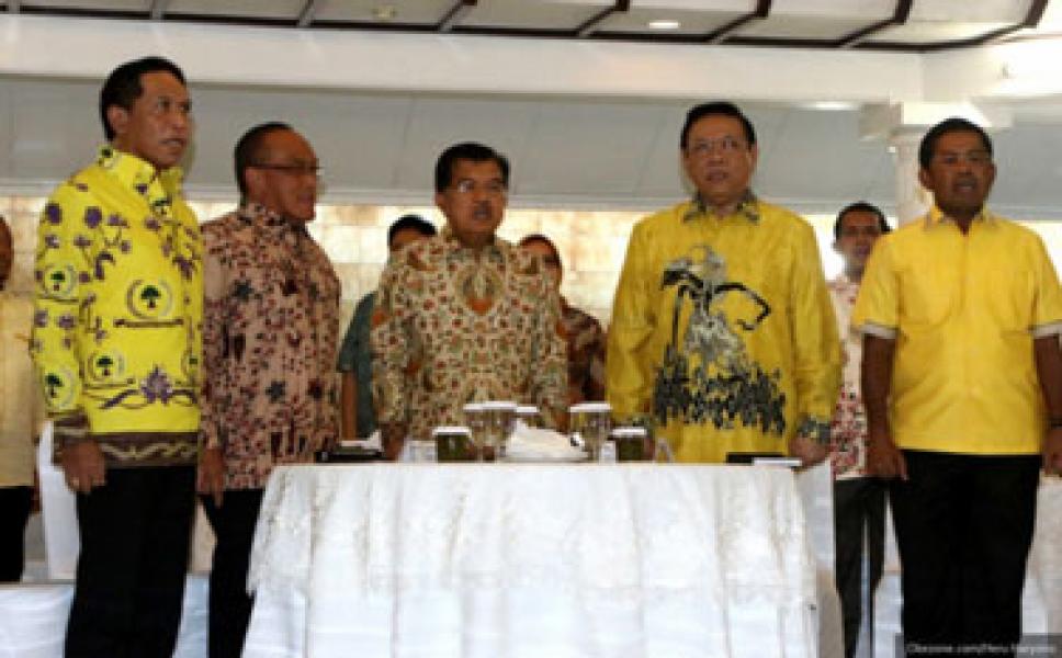 Ical Resmikan Tim Penjaringan Calon Kepala Daerah
