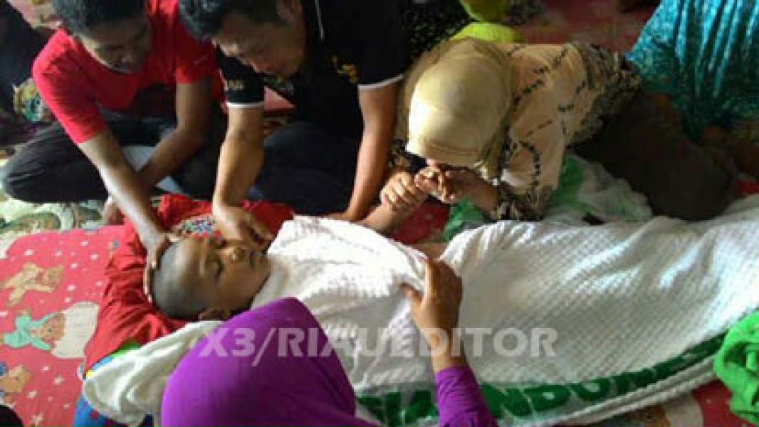 Jasad Bocah Tenggelam di Plantaran Sungai Kecamatan Gaung Ditemukan Warga