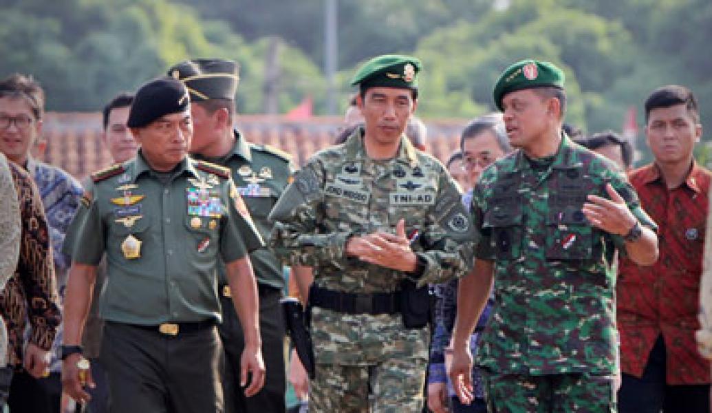 Jokowi Diusulkan Berpangkat Bintang Lima