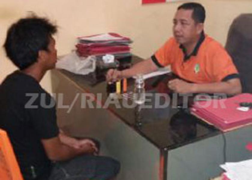 Kembali, Pelaku Narkoba Diamankan Polsek Pangkalan Kerinci