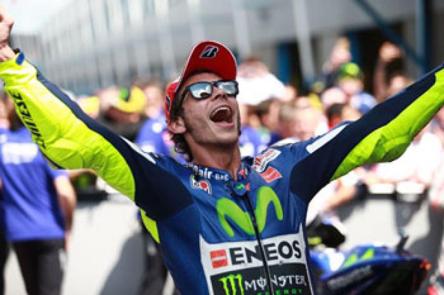 Kemenangan Penting bagi Rossi di MotoGP Belanda