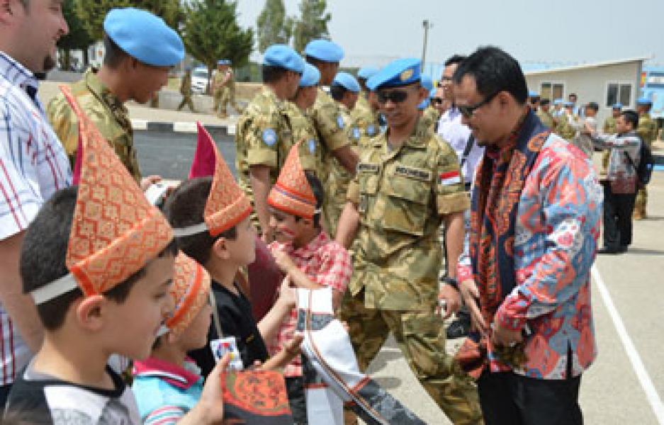 Komisi I DPR RI Kunjungi Pasukan Garuda di Lebanon