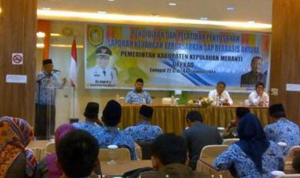 Pemprov Gelar Rakor Pengelolaan Keuangan Berbasis Akrual di Meranti