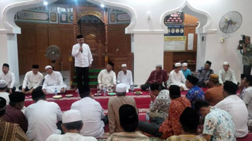 Plt Gubri Safari Ramadan di Masjid Al-Ihsan Ujungbatu