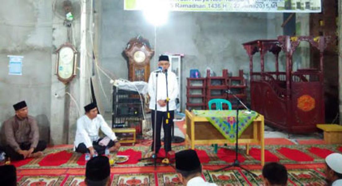 Plt Gubri Safari Ramadhan di Masjid Al Ikhlas
