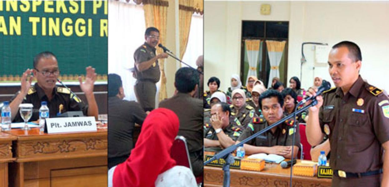 Plt. Jamwas Kejagung Apresiasi Kinerja dan Inovasi Kejati Riau