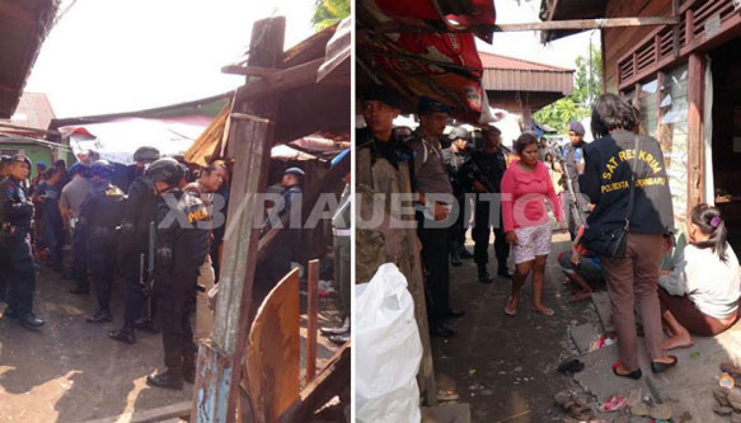 Polresta Pekanbaru Grebek `Kampung Narkoba` Pangeran Hidayat