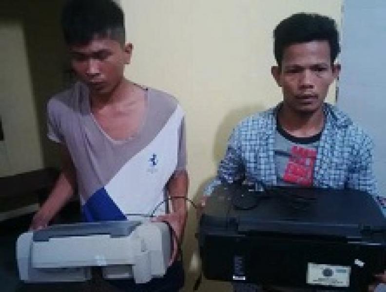 Polsek Bangko Berhasil Ringkus Dua Pelaku Curat Yayasan
