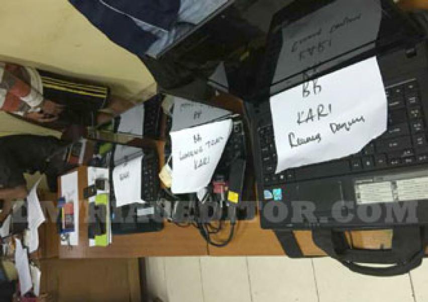Polsek Kuantan Tengah Tangkap Tiga Tersangka Curat