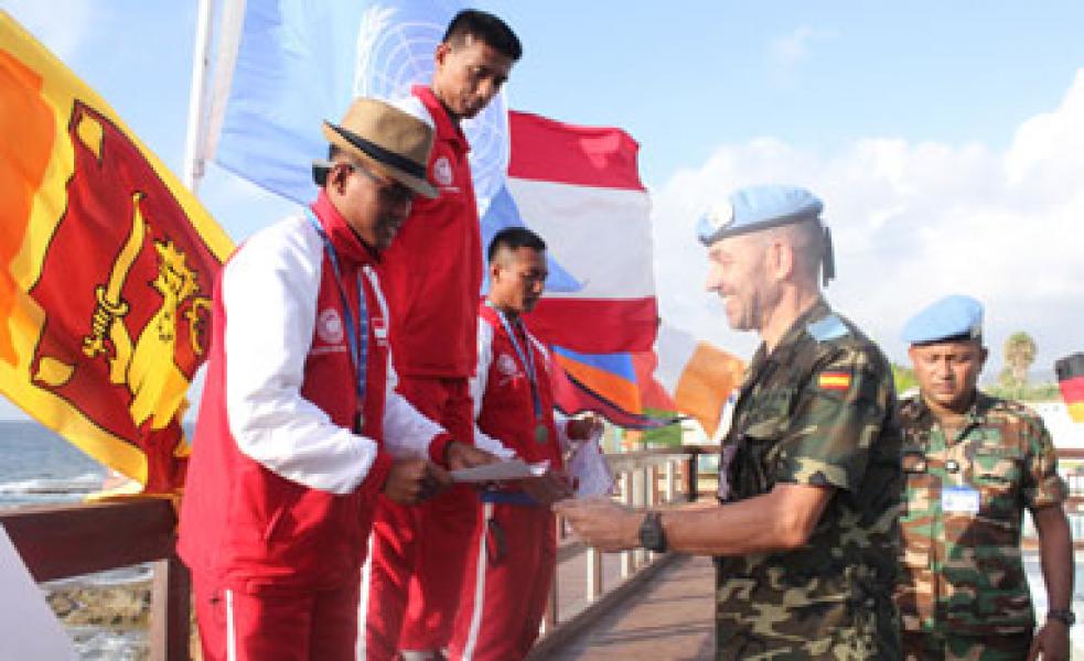 Prajurit Kontingen Garuda Berjaya di Lomba Renang Unifil