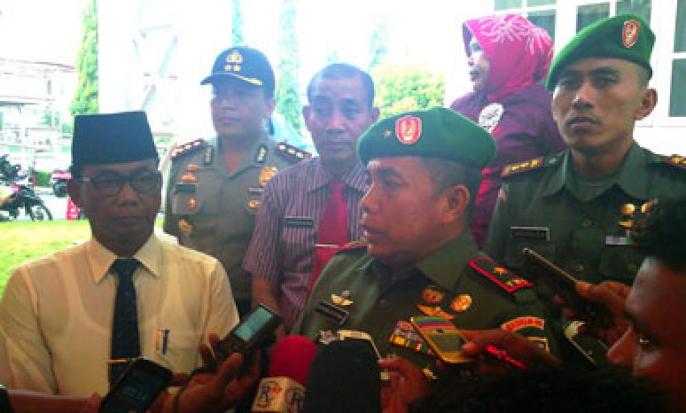 Sambangi Rohil, Danrem 031 Wira Bima Tinjau Makodim Baru