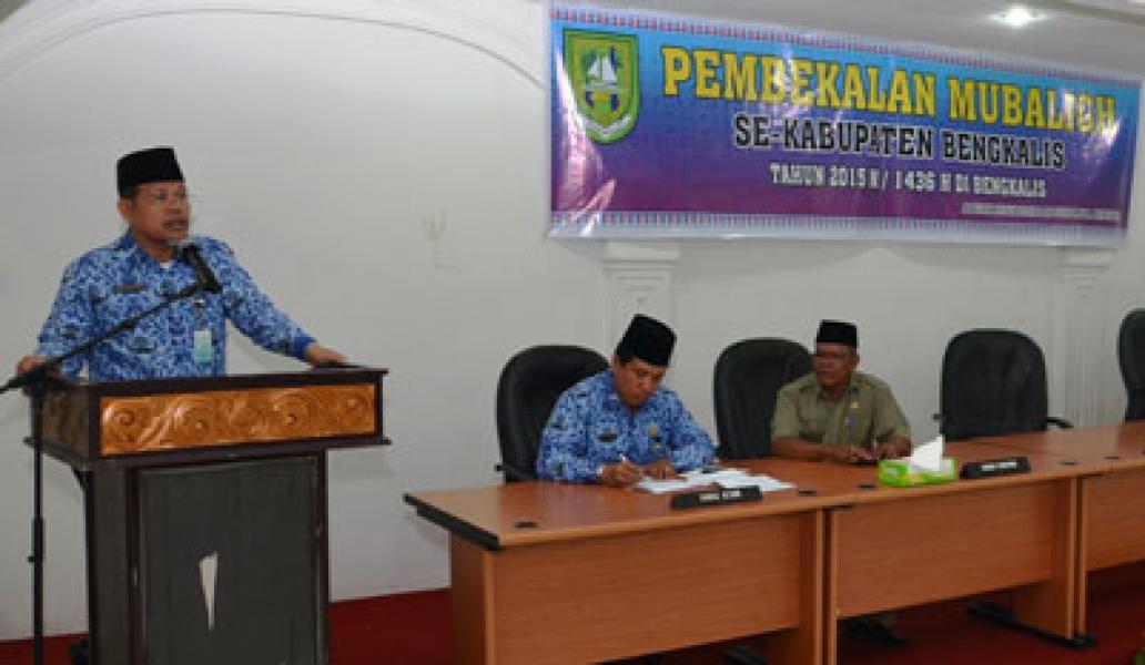 Sekda H Burhanuddin Buka Pembekalan Mubaligh