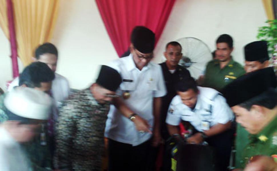 Suyatno Resmikan Kantor Capem Bank Riau Kepri Baganbatu
