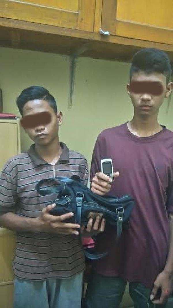 Aksi Pencuriannya Gagal, Dua ABG Diringkus Polisi