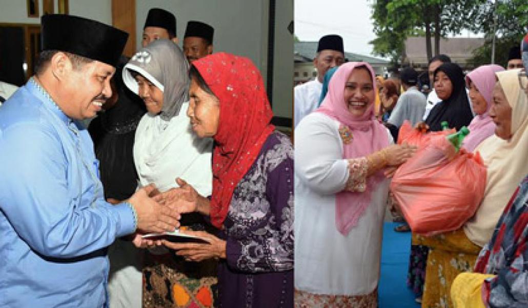 Bupati Amril Imbau Warga Berlomba-lomba Berbagi Rezeki