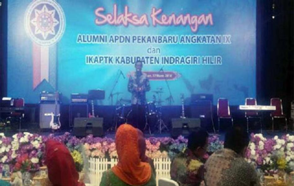 Bupati Wardan Hadiri Reuni Alumni APDN Pekanbaru